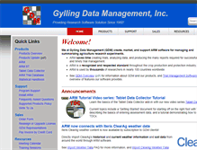 Tablet Screenshot of gdmdata.com